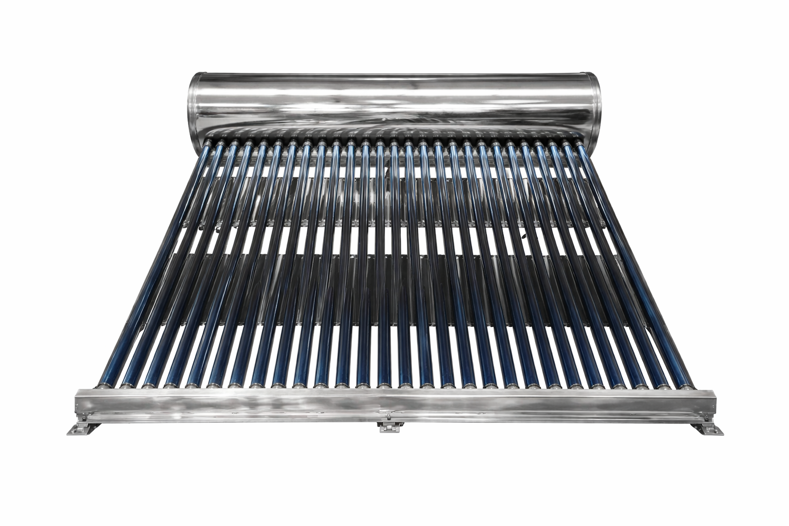 Calentador solar de 25 tubos para 5 a 6 personas